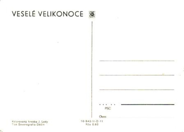Veselé Velikonoce 14 xxxx 95 013 ** - Josef Lada